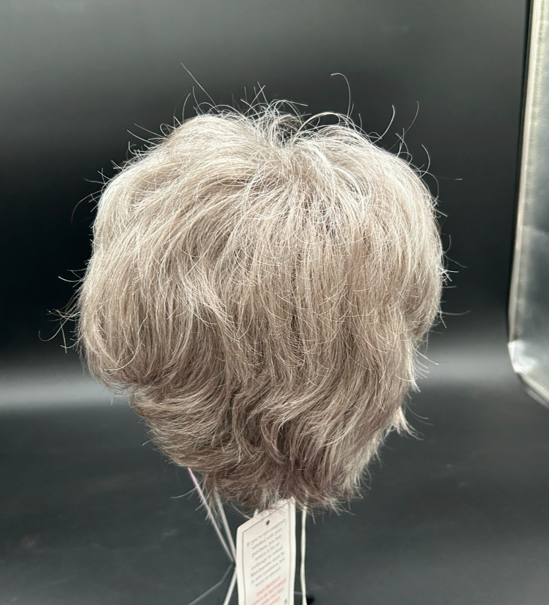 New Paula Young Short Hair Wig Adjustable Salt & Pepper Gray A5504 Abby 51/60A