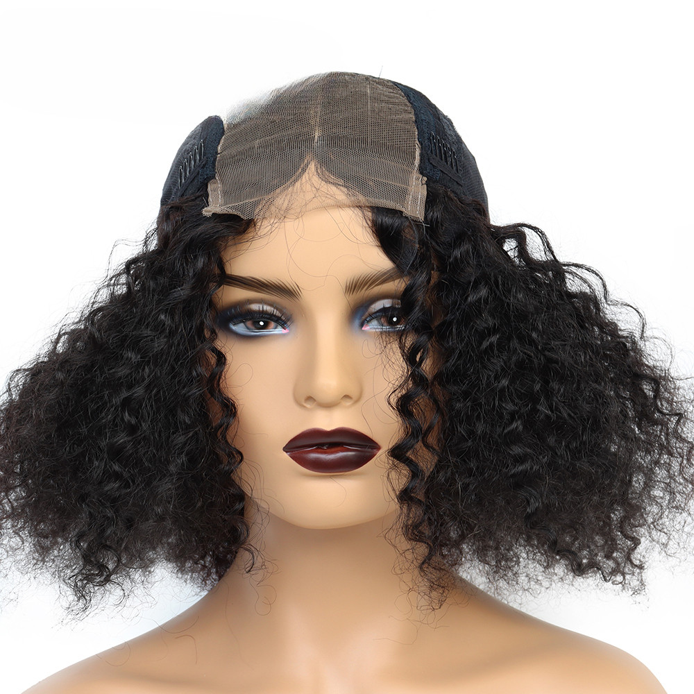 New Lace Closure Human Hair Wigs Kinky Curly Wig 4×4 Closure Wig Curly Wig Women