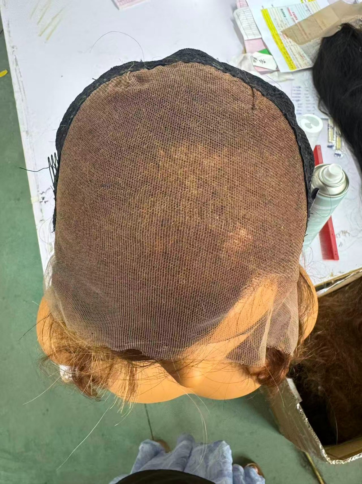 6*9 16in loose body wave hd highlights color wig 200% density 100% Human Hair