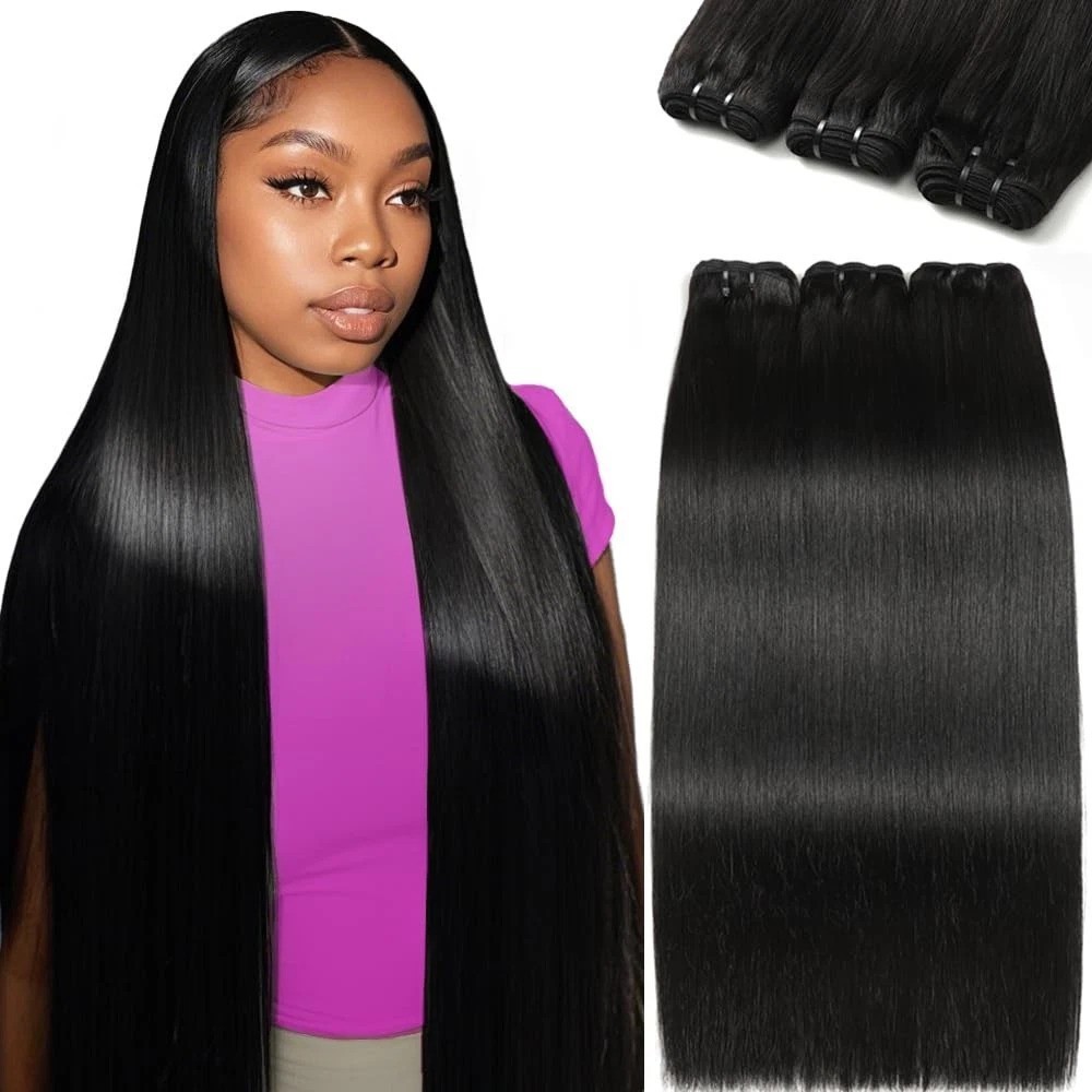 Silky Soft 12A Unprocessed Brazilian Hair Bundles – Versatile Lengths 20-24 Inch