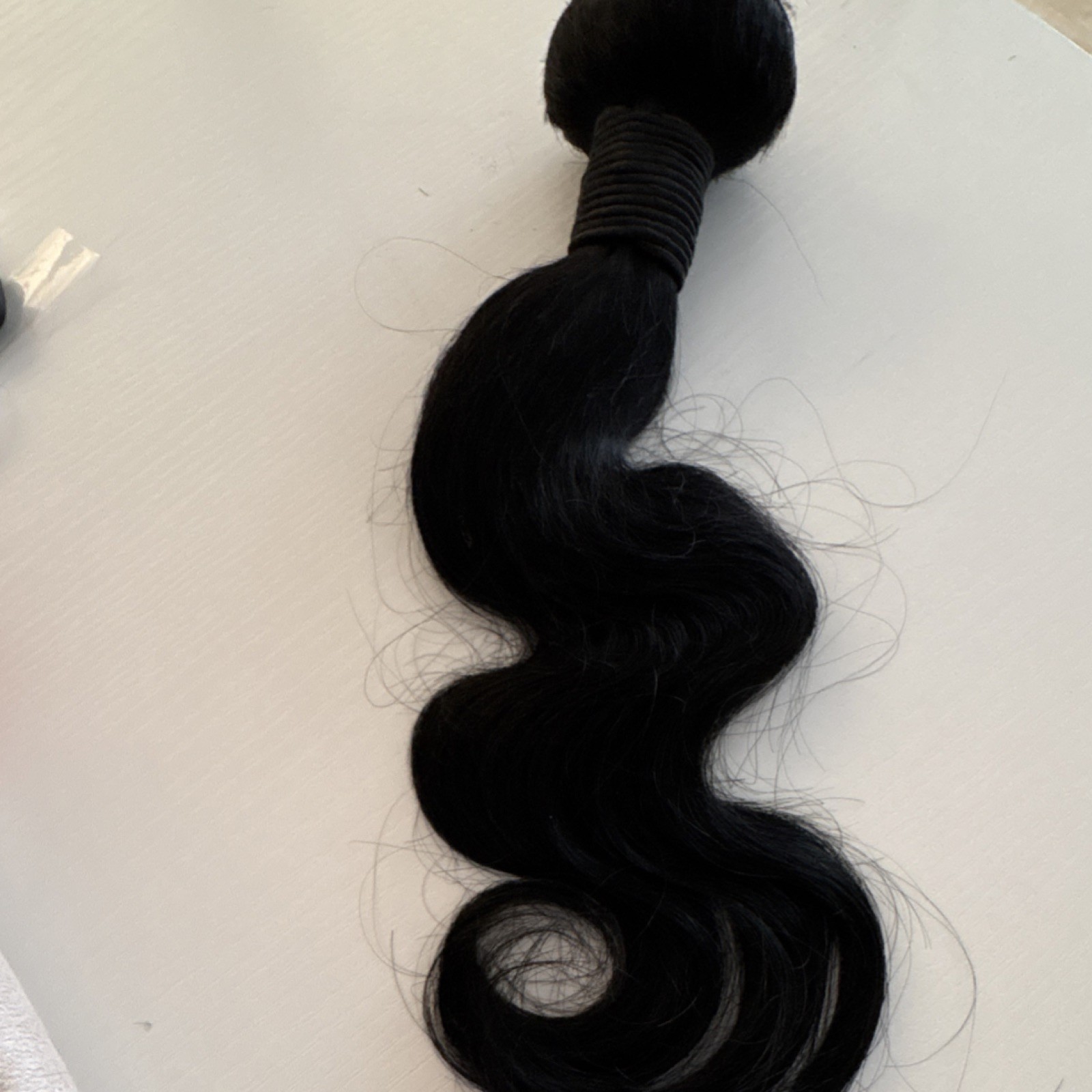 3 bundle deal Black Body Wave Human Hair Extensions 14”16”18”