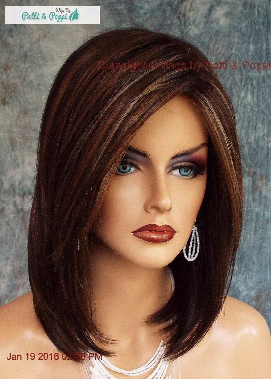 JACKSON NORIKO WIG BROWN MEDIUM LENGTH *STUNNING SEDUCTIVE *CHOCOLATE SWIRL 551