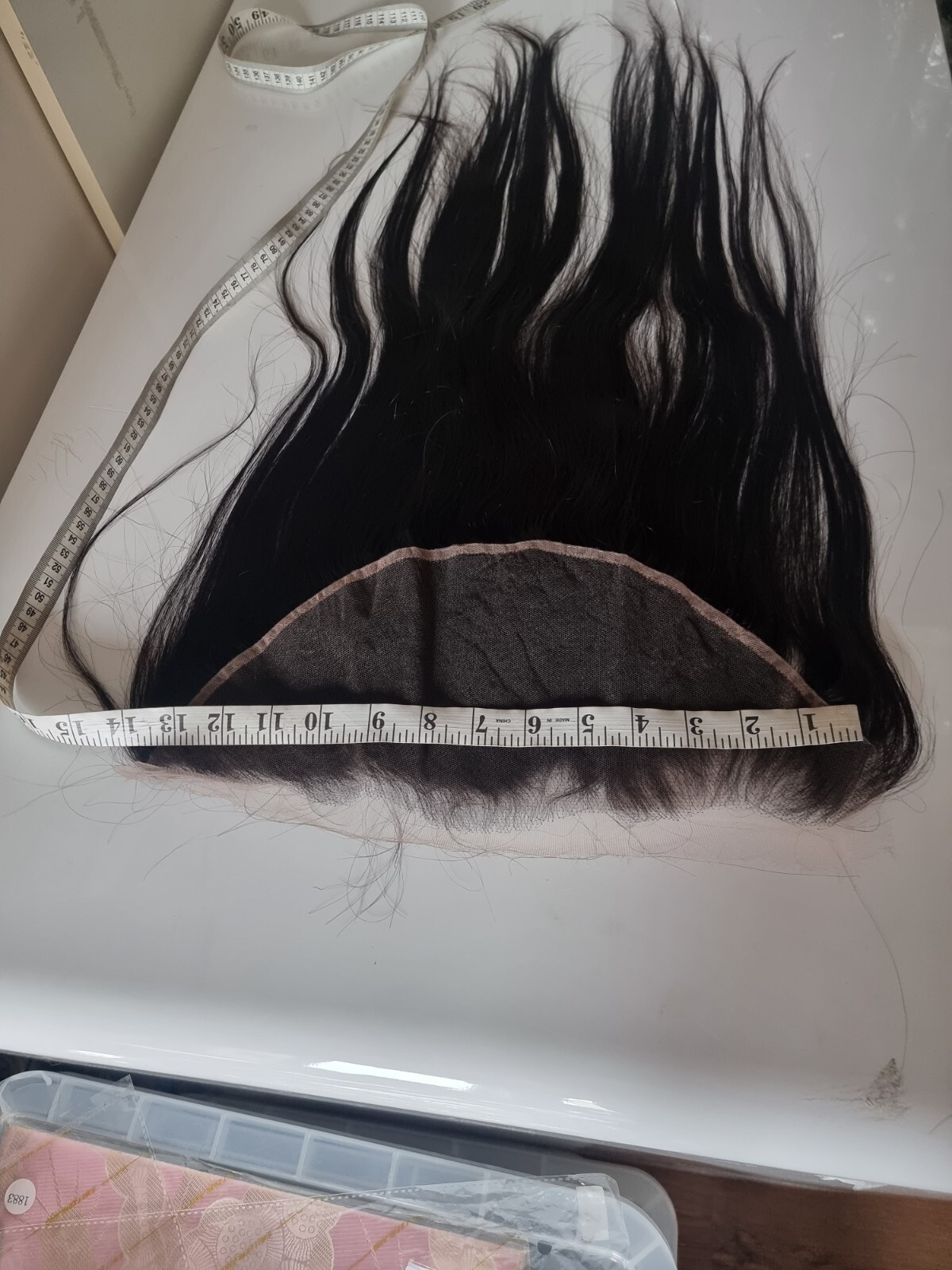 12A 26INCH 13X6 WIDE HD THIN FRONTAL BRAZILIAN VIRGIN HUMAN HAIR STRAIGHT 90g 1b