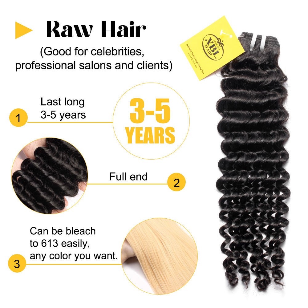 11A Good Quality Human Hair Bundles 12-30 Inch Raw Hair Extensions