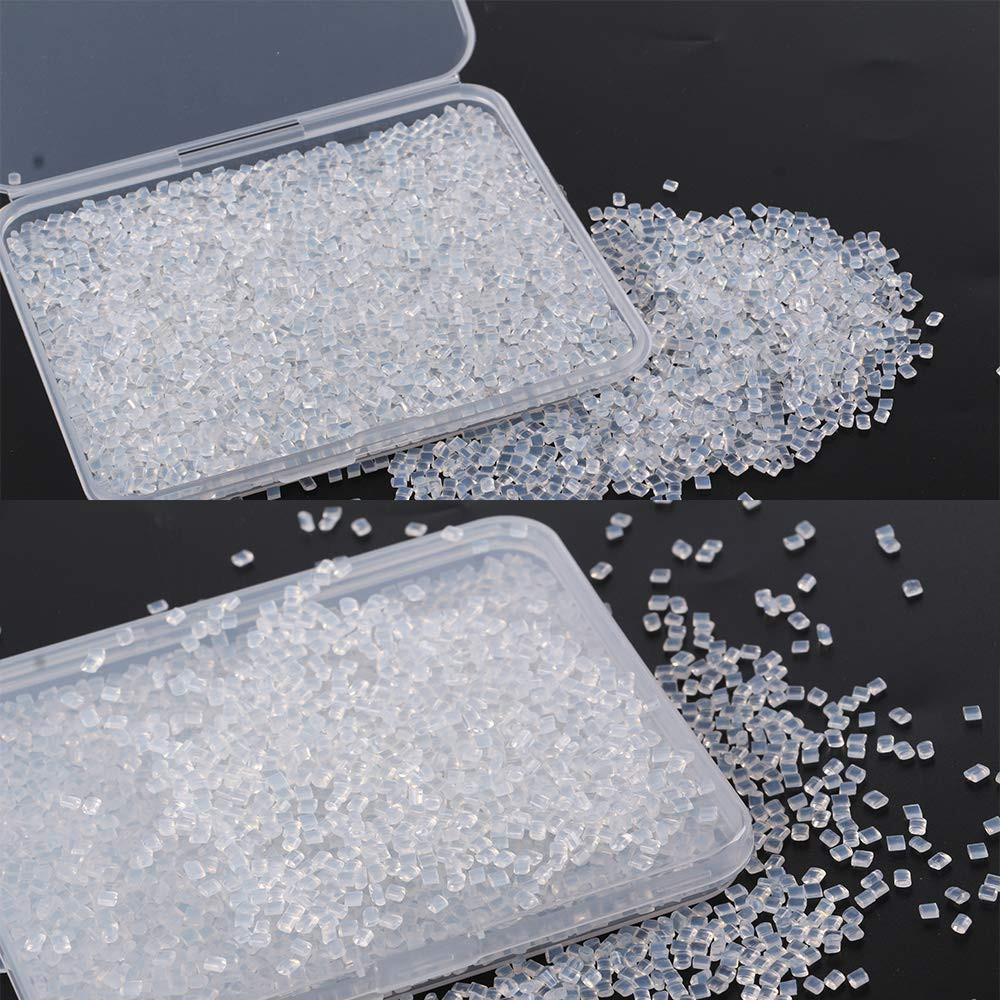 4600Pcs Italian Keratin Glue Granule Pellets Transparent Keration Glue Granule B