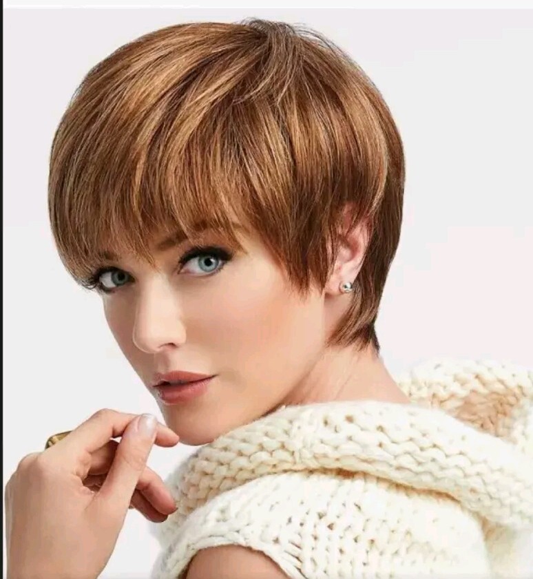 RAQUEL WELCH Brown & Red Pixie Hair Wig & Aspen Wig Shampoo & Conditioner! NEW!
