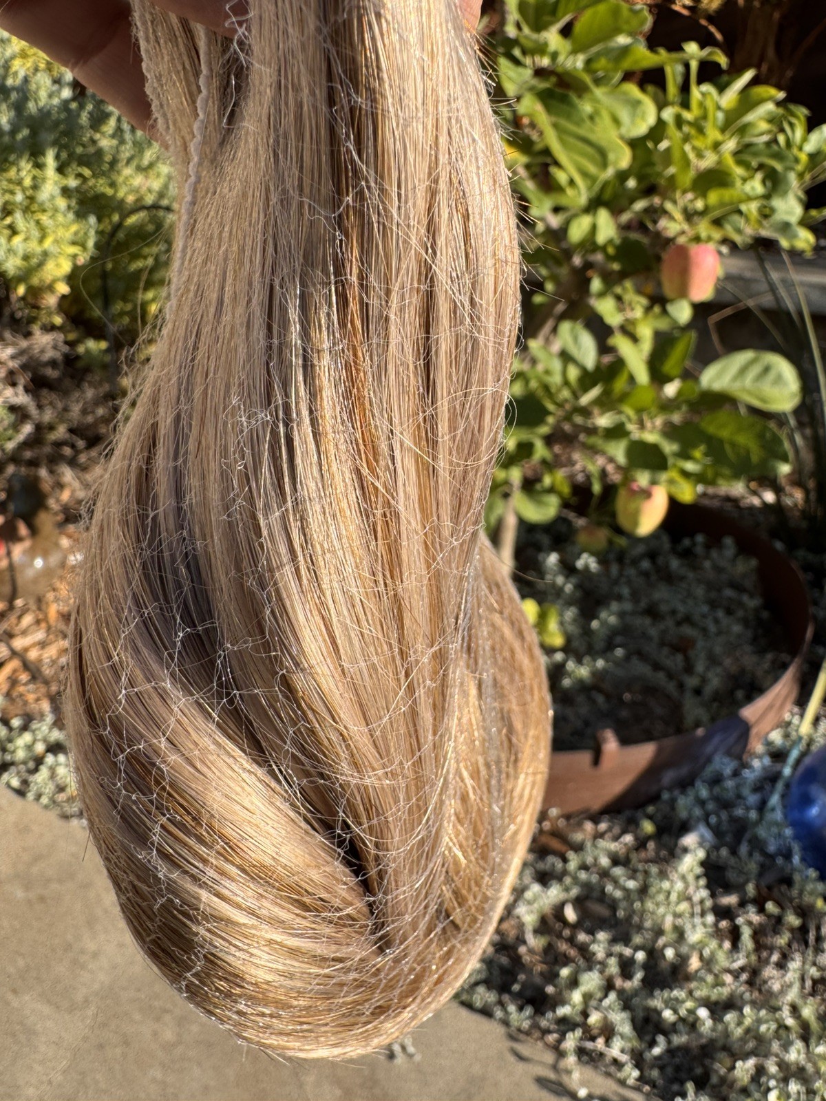 Sitting Pretty Halo Hair Extensions, Cool Blonde Blend 16″ Medium Density