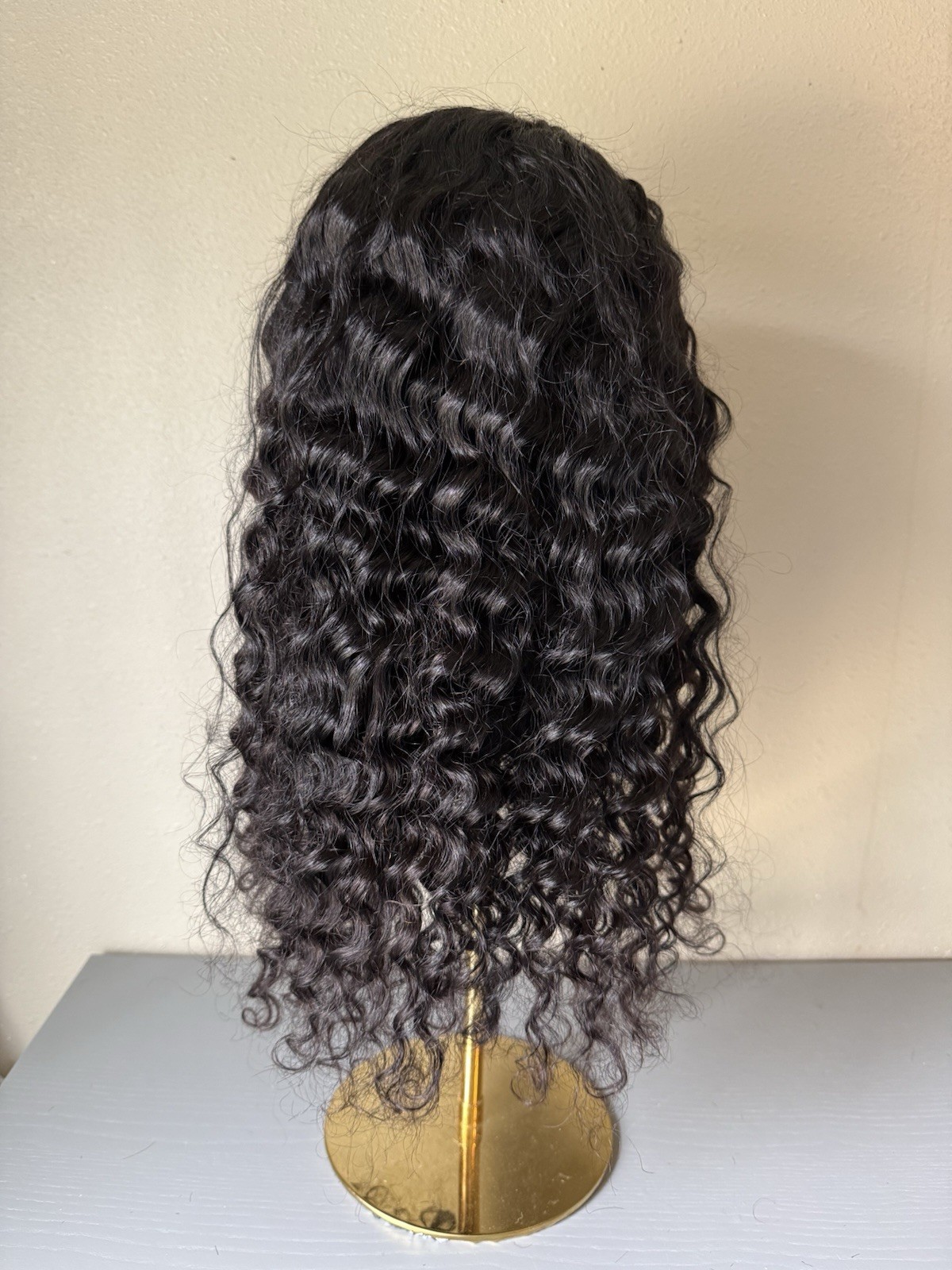 100% Human Hair Deep wave U part Wig 20 inch