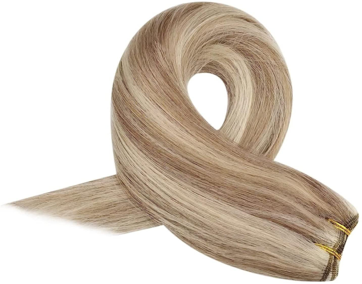 Sew in Weft Hair Extensions Double Weft Hair Extensions Real Human Hair Premium