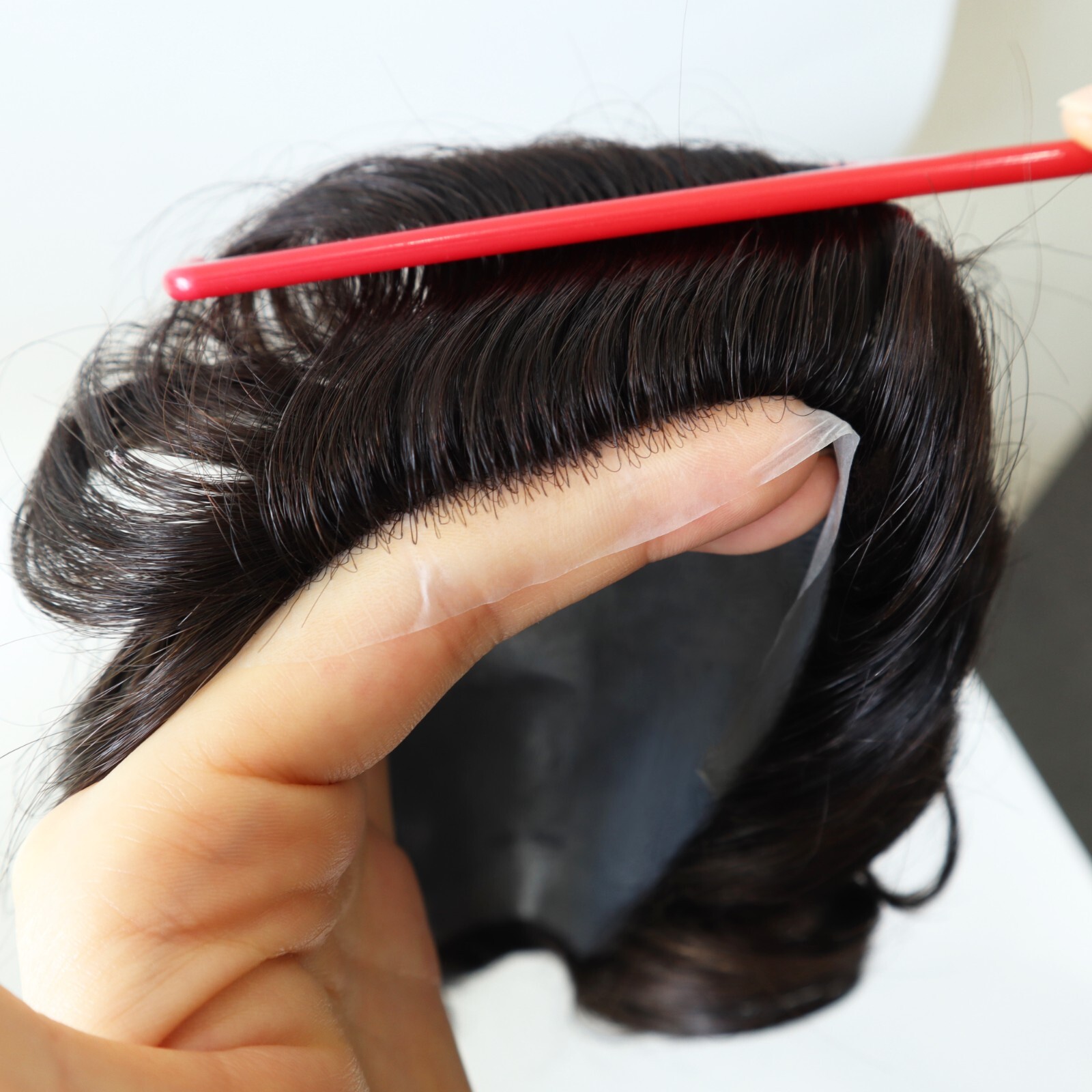NG| 0.03mm Thinnest Skin with 90% Density Human Hair Wigs, 64 Colors