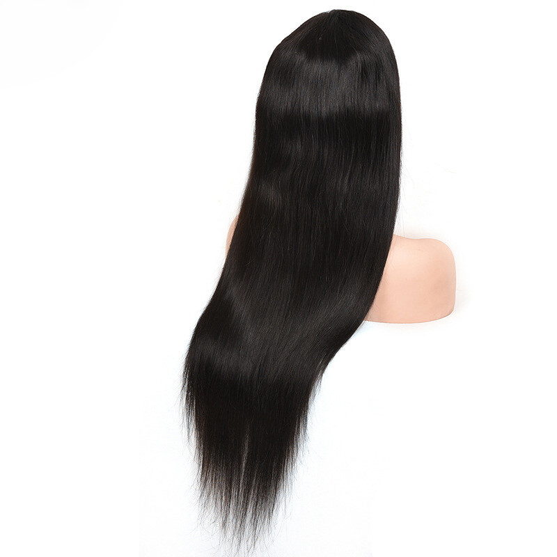Brazilian 100% Human Hair 13*4 Lace Front Wig Silky Straight Body Wave 10-34inch