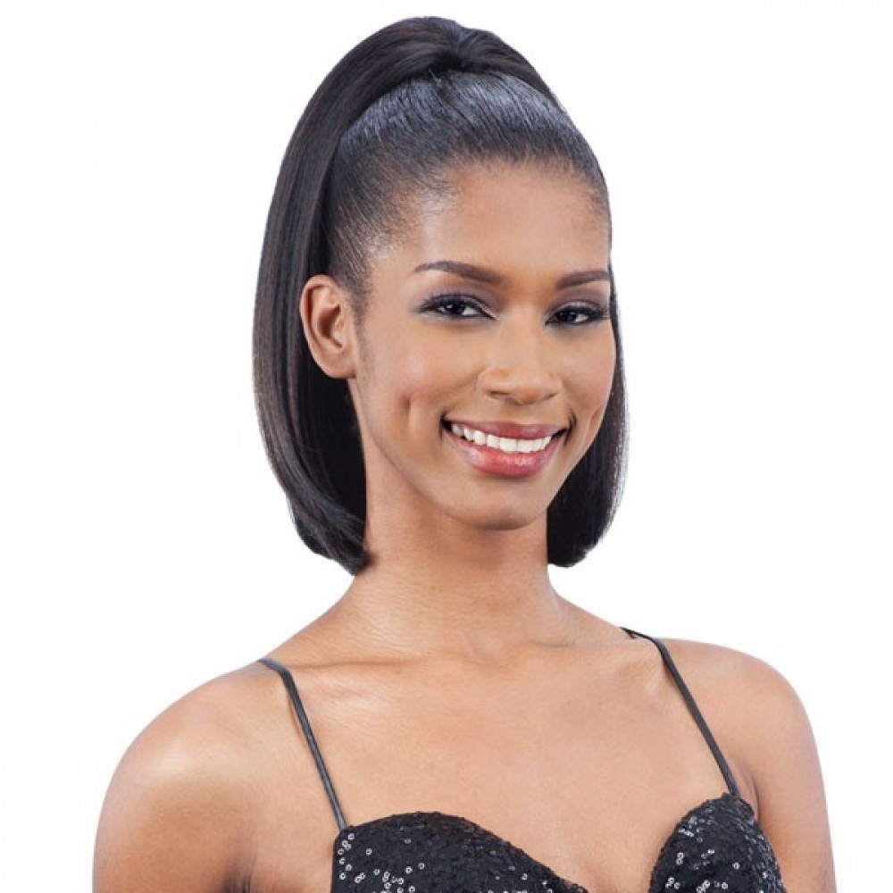 FREETRESS EQUAL SYNTHETIC DRAWSTRING PONYTAIL – YAKY BOUNCE 14″