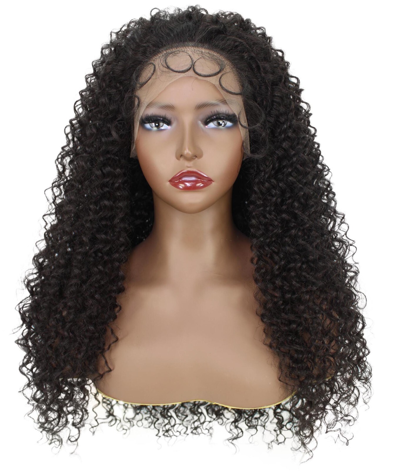 LUXLUXE Shantae 4X4” HD Lace Front Long Length Curly Natural Looking Wig BL-0156