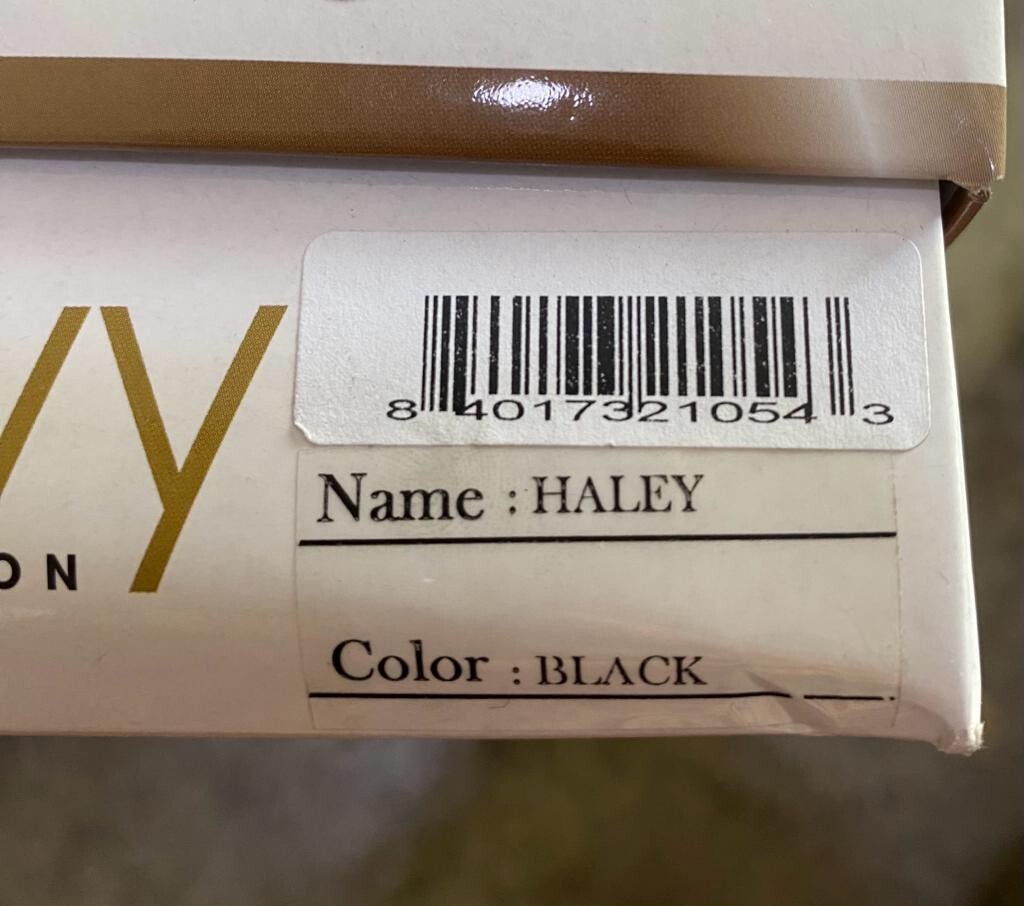 HALEY MONOFILAMENT WIG BY ENVY ~ BLACK ONLY ~