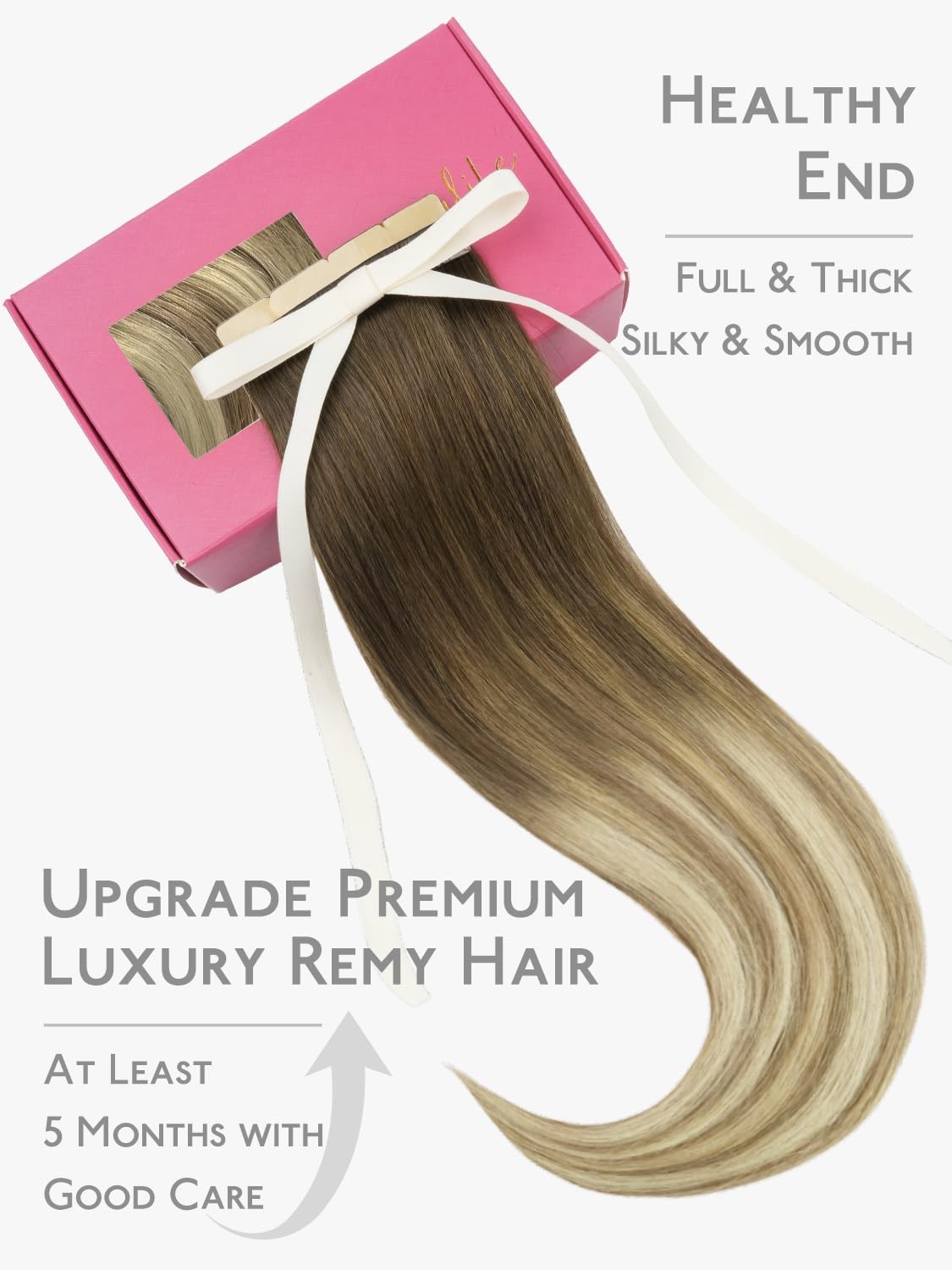 8cm Tape in Hair Extensions Real Human Hair, Tape Weft Hair Extensions Human …