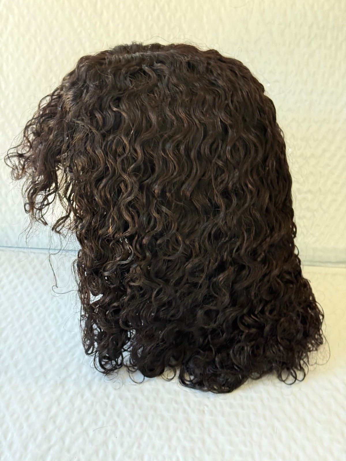 Luvme Human Hair Wig ALL DAY COMFORT WIG Curly Hair ￼ New In Box!