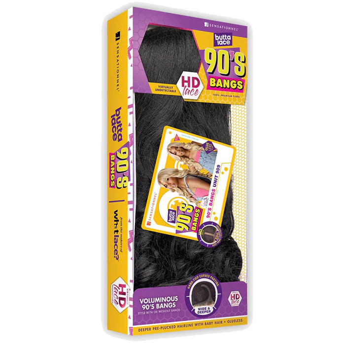 Sensationnel Butta Lace 90’s Bangs Glueless HD Lace Front Wig – UNIT 909