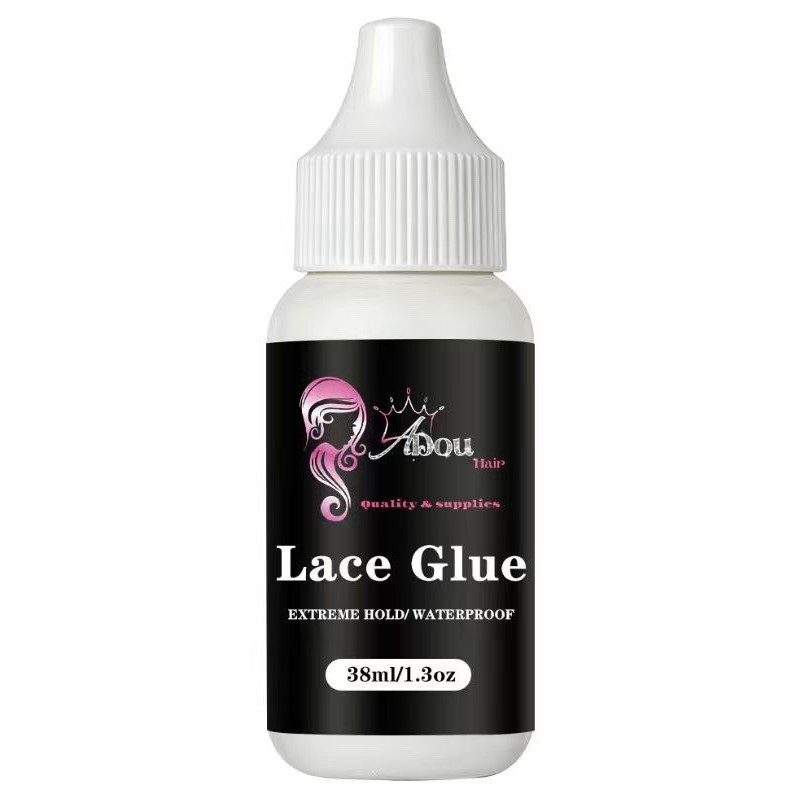 Abou Hair Extreme Hold Waterproof Lace Glue, Invisible 38ml/1.3oz