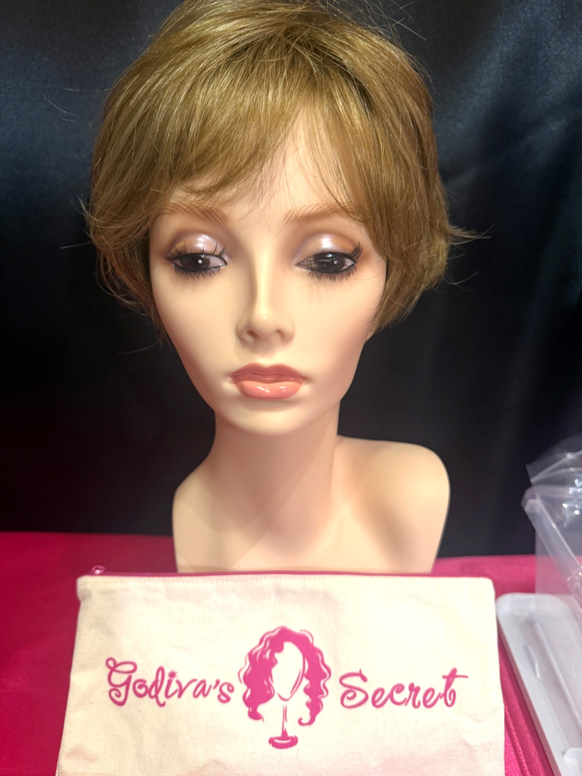Godiva’s Secret Wigs “Peggy Wig” Spring Honey