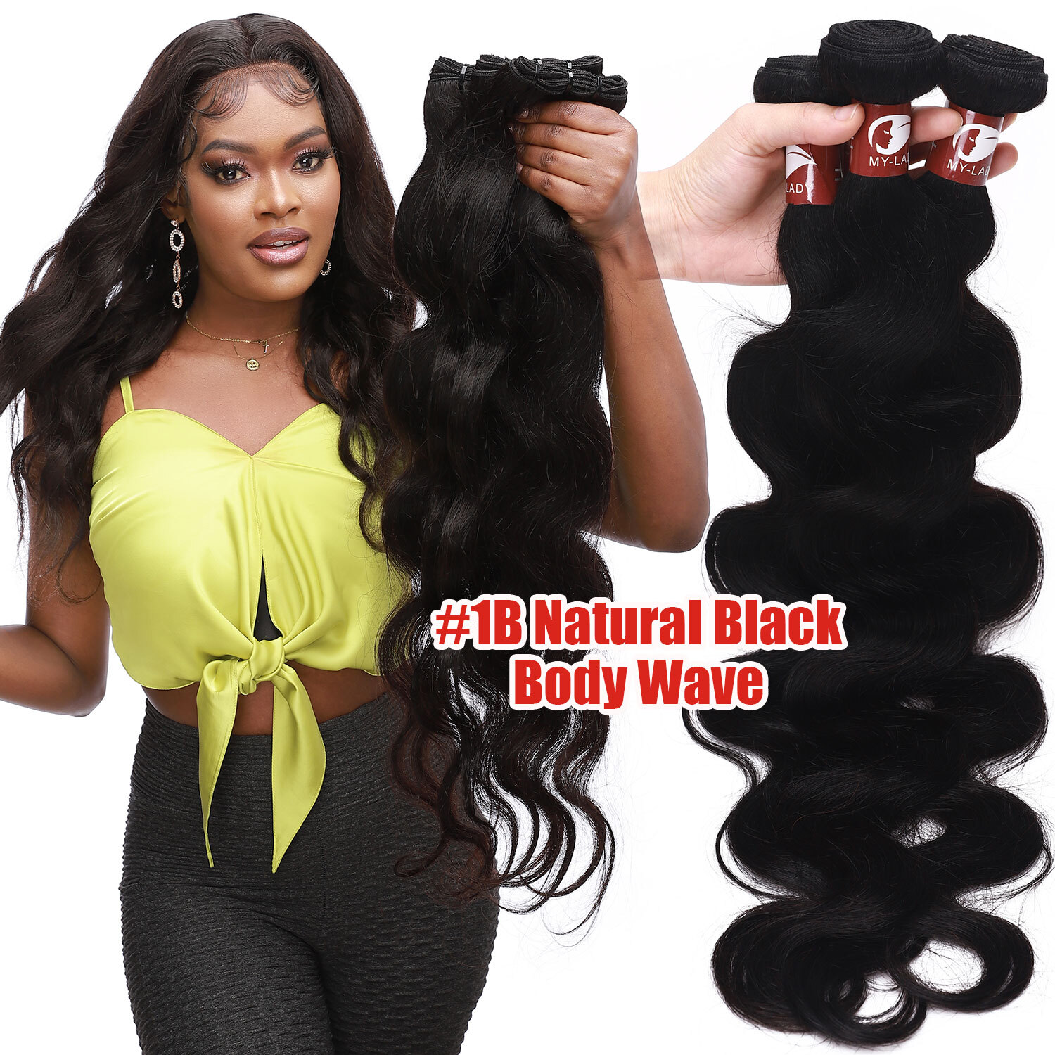 Straight Body Wave Peruvian Virgin Human Hair Bundles Extensions Weave Weft 8-30