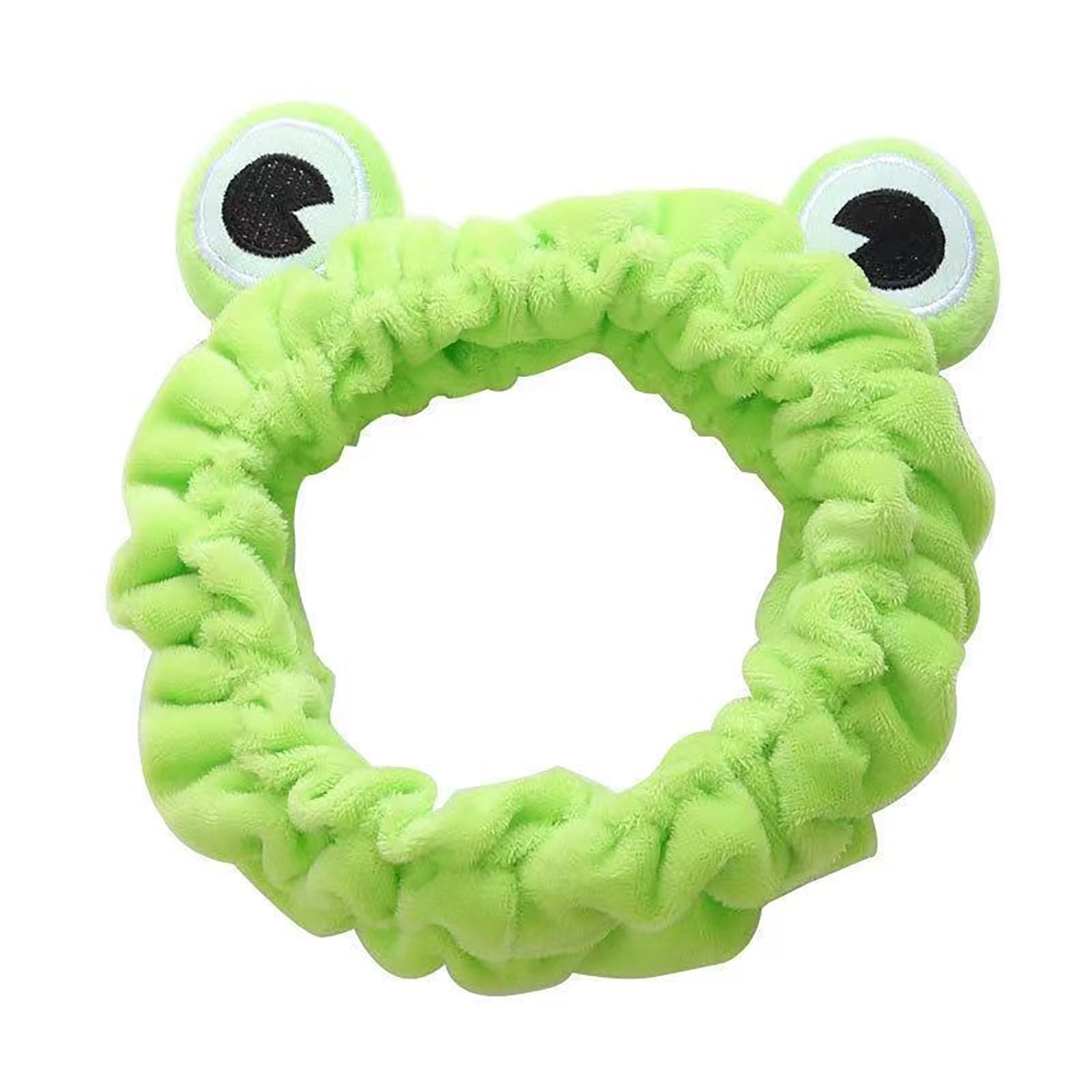 Jowmoy Green Frog Eye Elastic Headband – 1 Count (Pack of 1), A-Green
