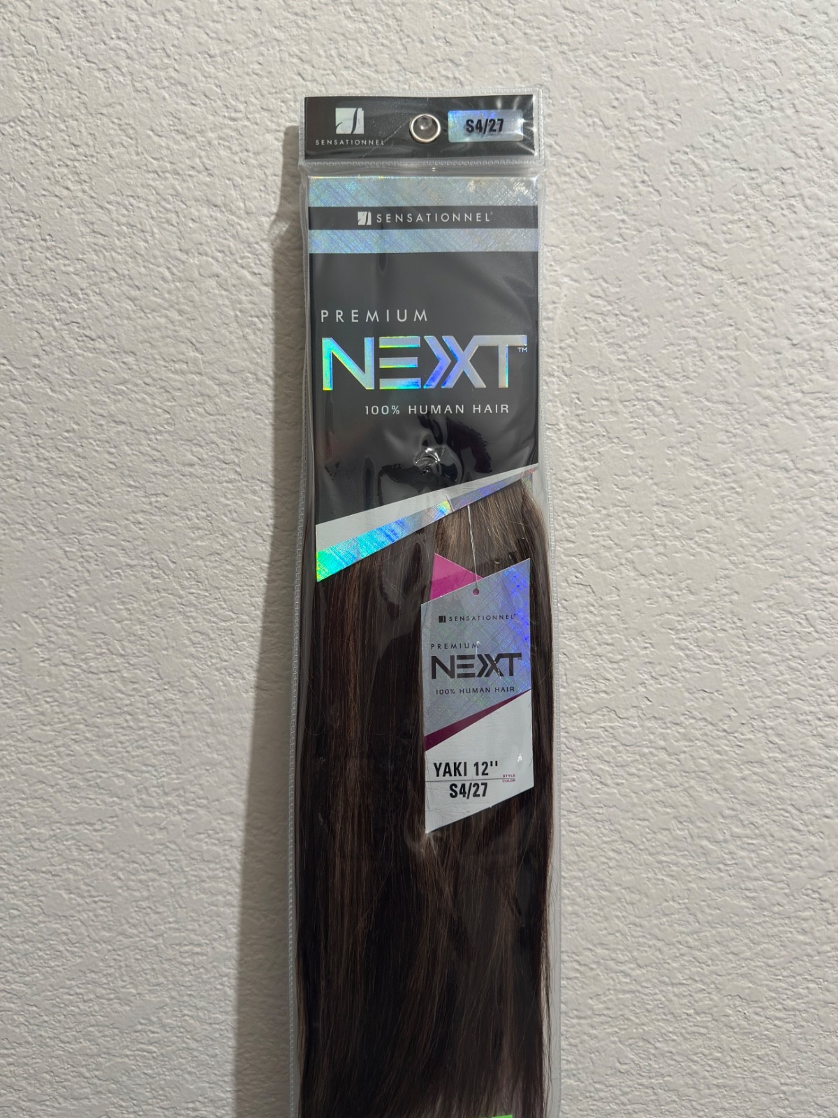 Sensationnel NEXTT 100% Human Hair Yaki Straight Weave 8″ 10″ 12″ 14″ 16″ 18″ Co