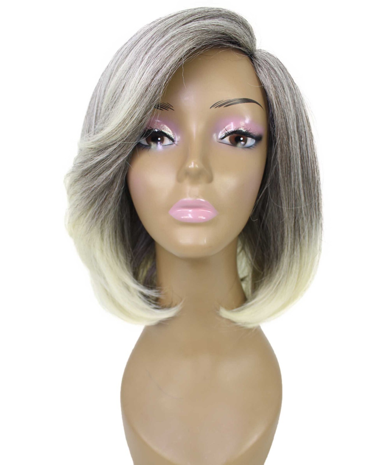 LUXLUXE Kennedy Straight Layer 12″ Full Wig Ful Cap Heat Resistant Fiber BF-0009