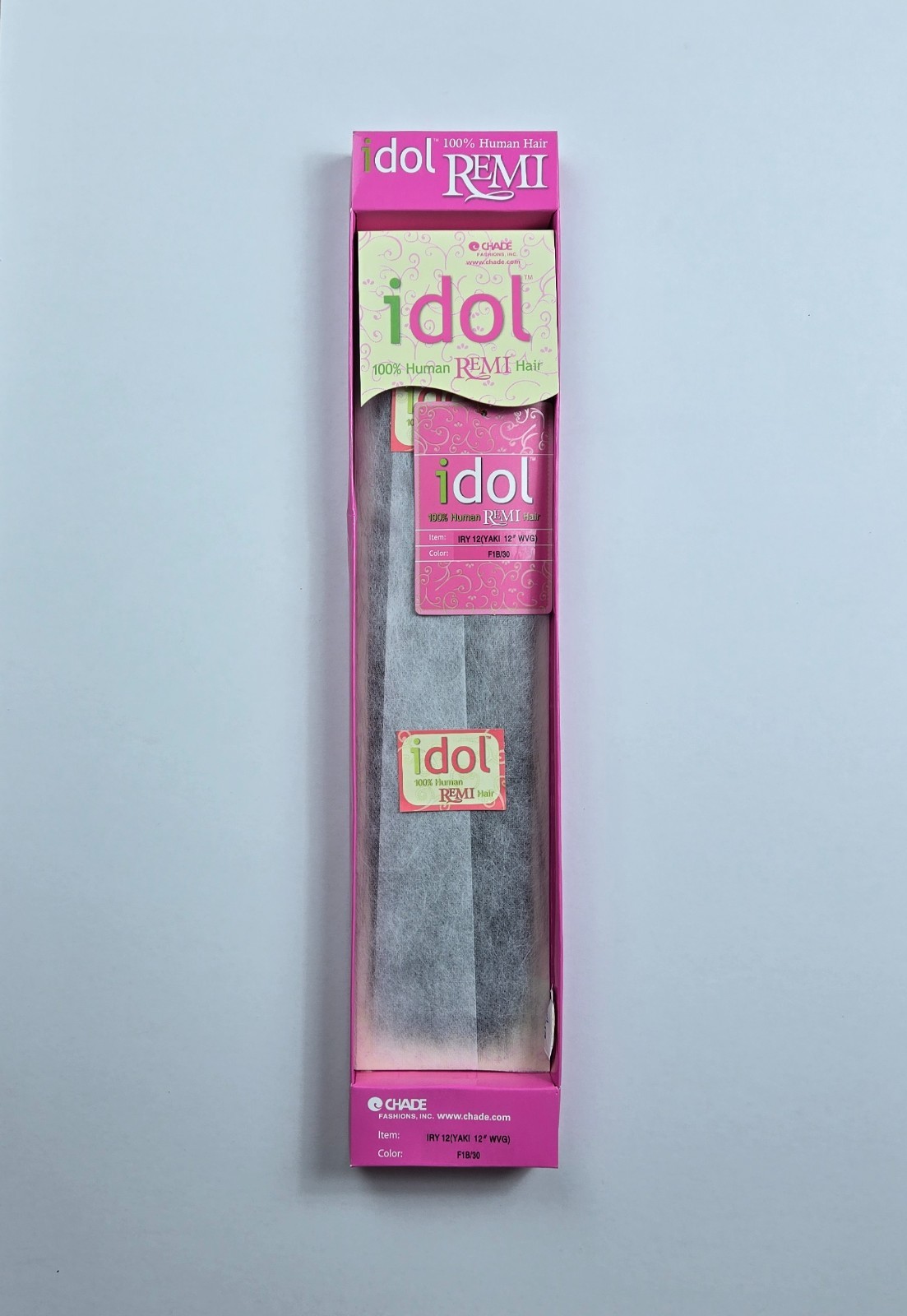 Idol Remi 100% Human Hair Yaky Weave 12″ #F1B/30 💥 NOW 50% OFF 💥