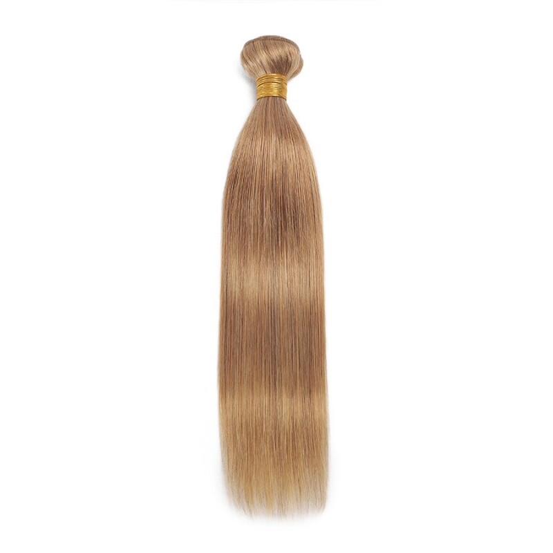 Real Human Hair Wig Human Hair Color Clockwork 9A Wig Solid Color Piano Color