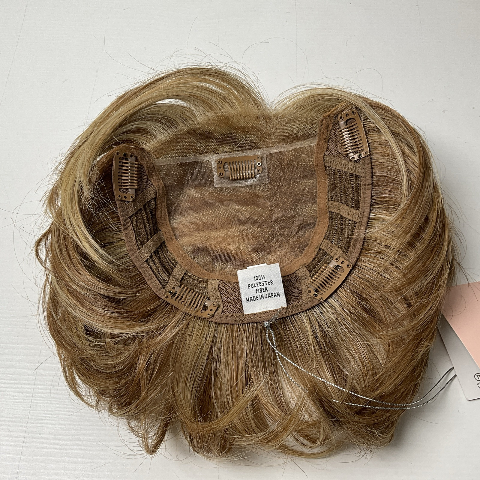TOP BILLING 5″ by Raquel Welch Topper/Hairpiece – RL14/25 Honey Ginger – NWT