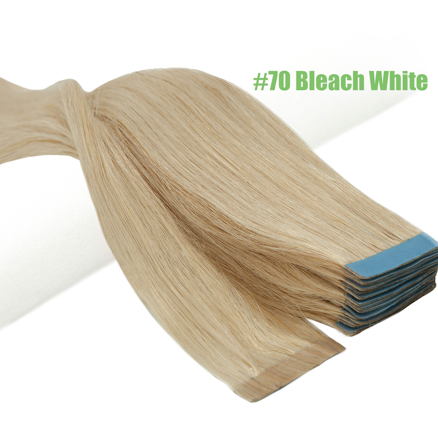 Thick Russian Tape In Remy Human Hair Extensions Skin Weft 10PCS-80PCS FULL HEAD