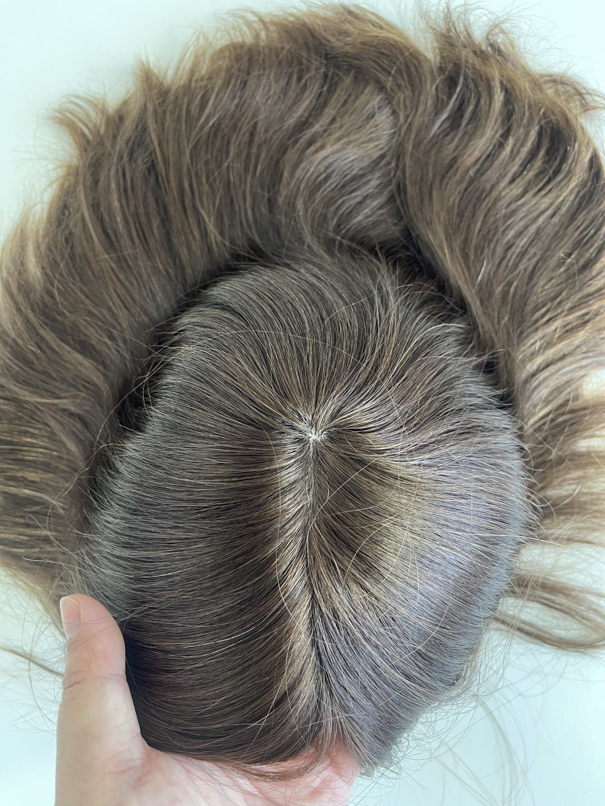 Silk top Jewish wig