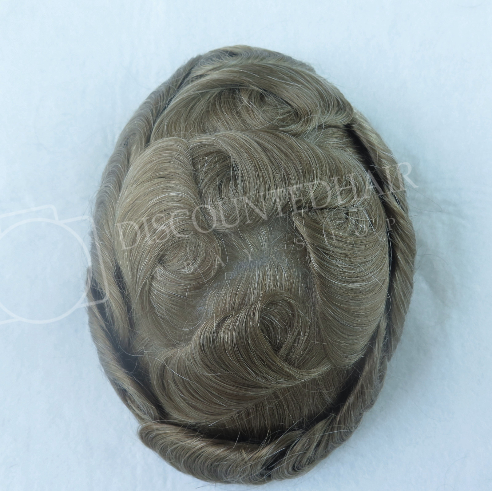 Micro Thin Skin Hair Replacement V-loop Toupee System Natural Hairline XTS#2020