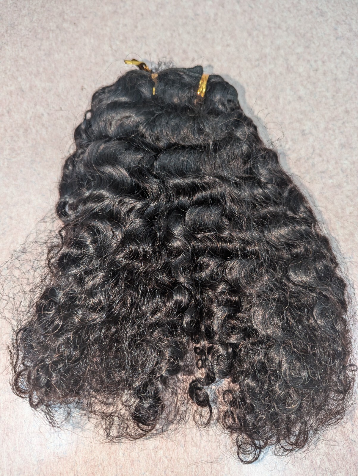 10 Inch Curly Wavy Cuticle Natural Color UnProcessed Virgin Hair 2 Pack Bundle