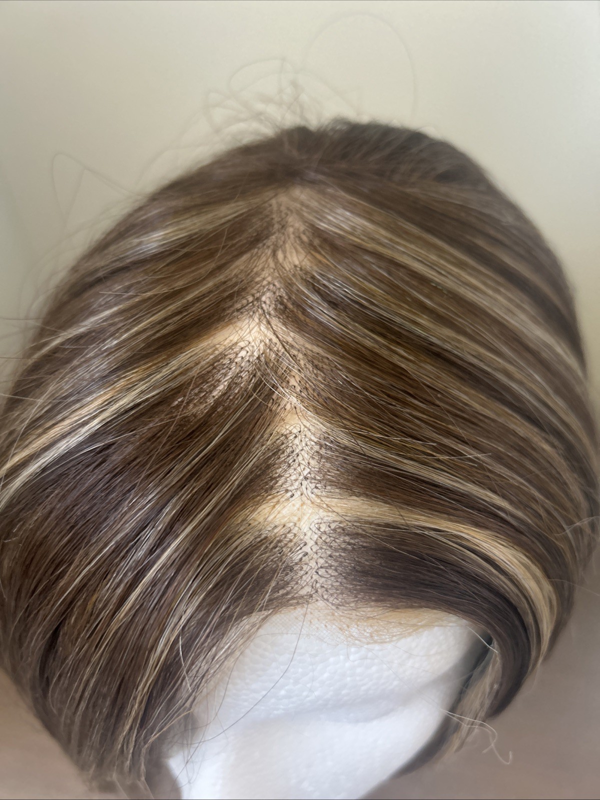 Estetica Wig Women Lochlan Caramel Kiss Mono Top Lace Front Trimmed Length