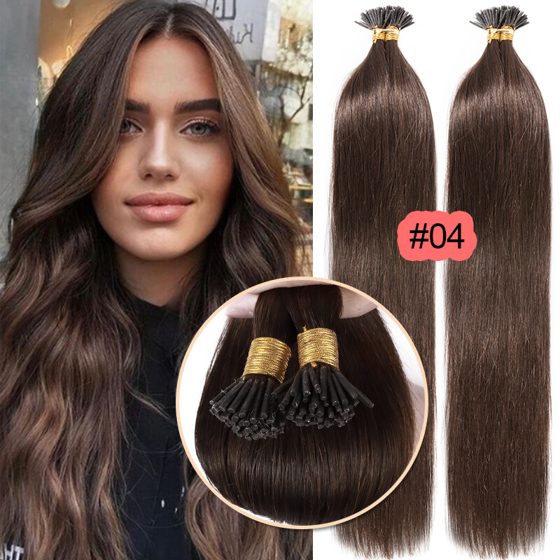 CLEARANCE I Tip Stick Extensions 100% Human Real Remy Hair Extensions 200Strands