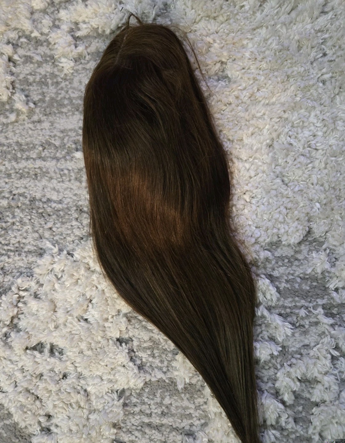 100% Human Hair Wig Straight 18 inches 4×4 HD Lace Front