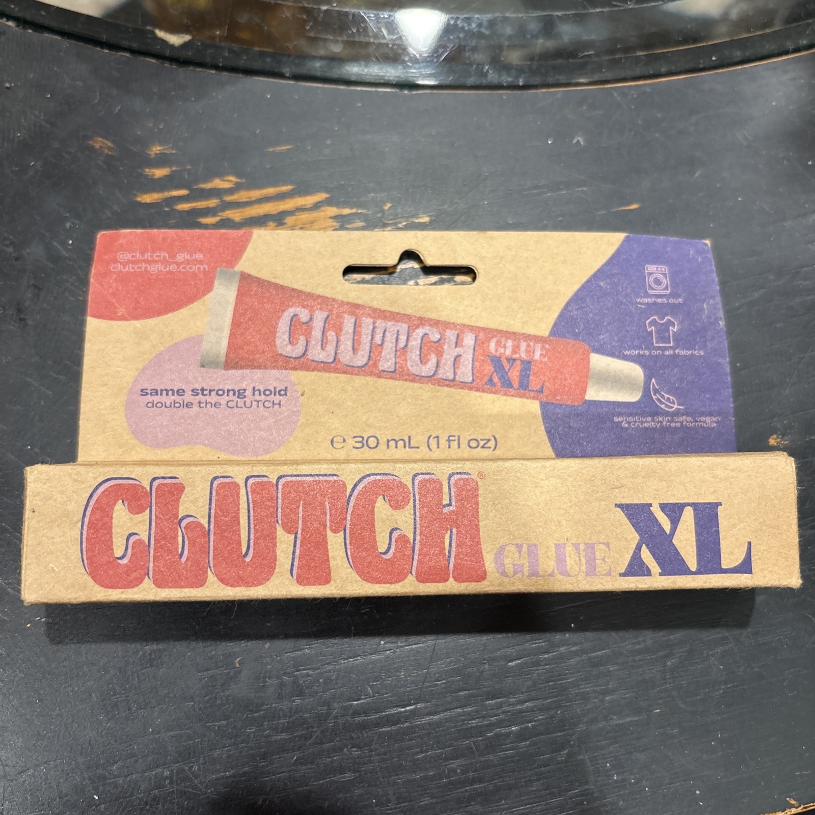 CLUTCH Glue Liquid – Clear Body Glue XL 30mL Fashion Glu (1 fluid ounce)