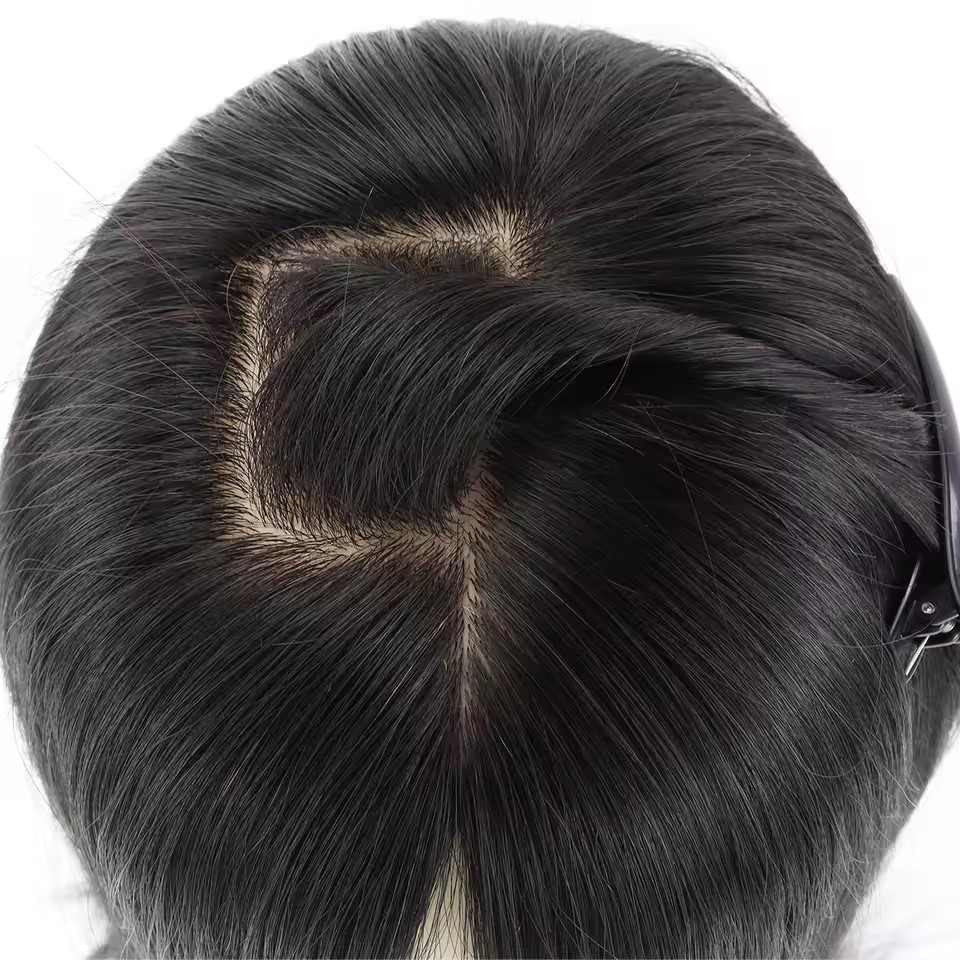 6×6″ Silk Base Wig Human Hair Breathable Silk Top Full Lace Wigs Natural Scalp