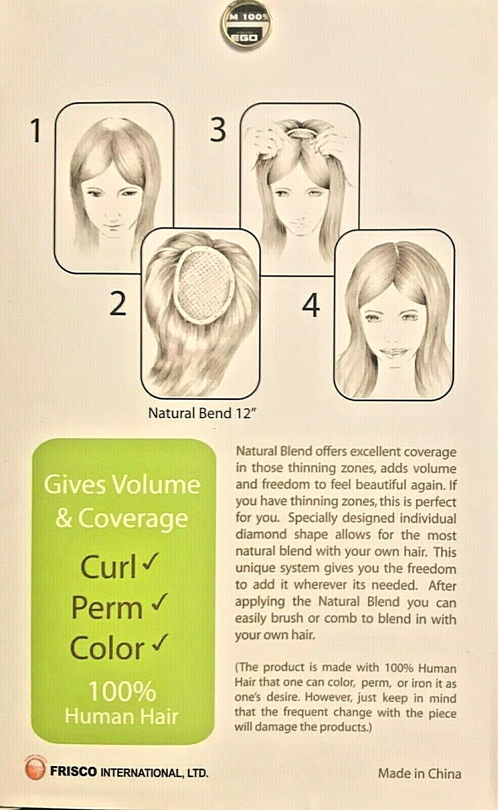 LORD & CLIFF Hair Replacement System 100% Human Remy Hair Extension 5″,6″, & 12″