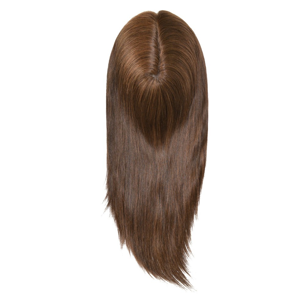 Women Topper Human Hair French Lace Top Pieces 7×9 Straight Hair 16”
