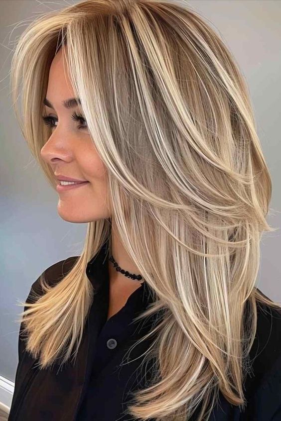 Ash Blonde with Golden Blond Highlight 13×4 Lace Front Human Hair Wig