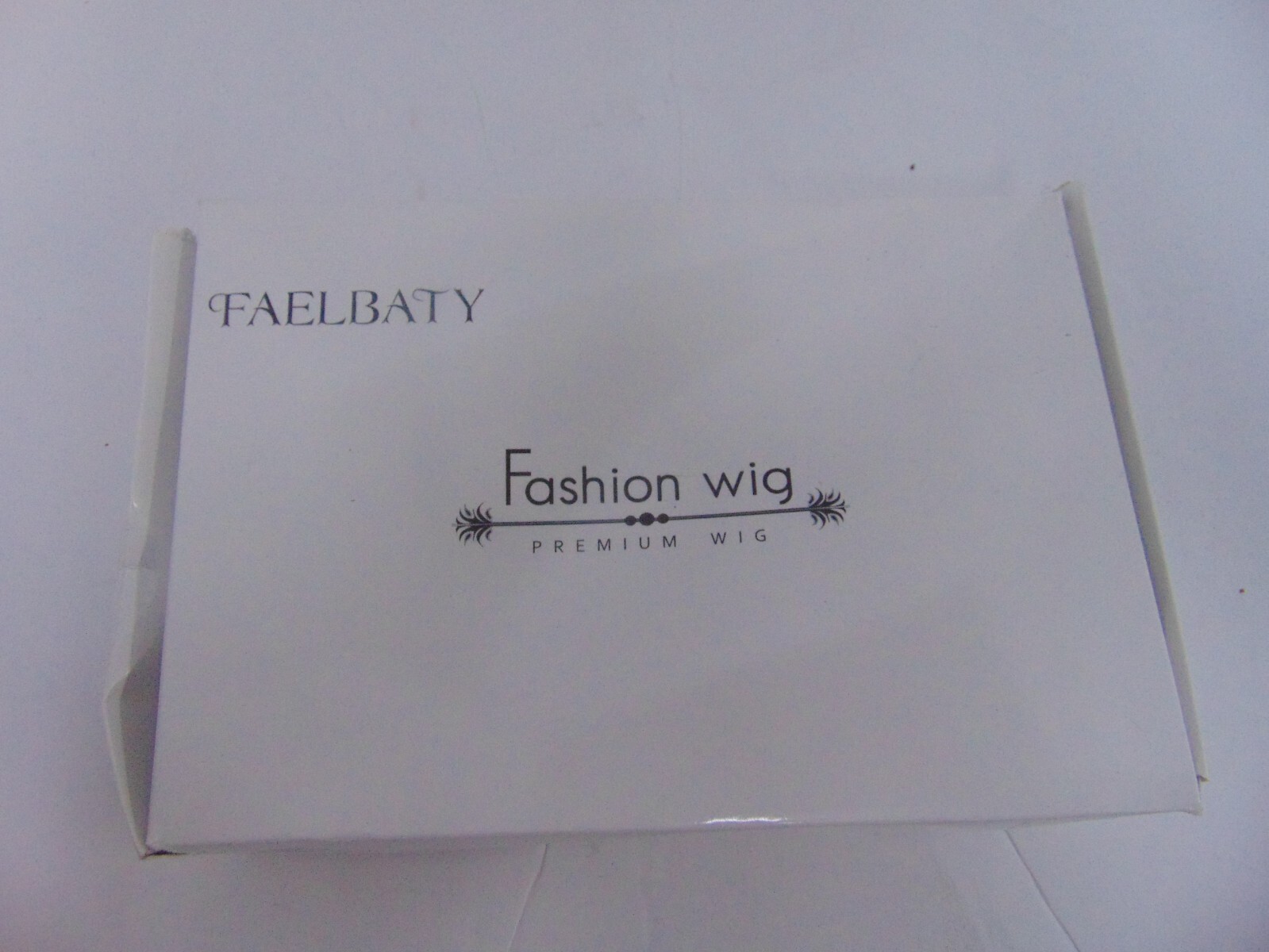 Faelbaty fashion wig wavy pink With Red Blue Purple ends
