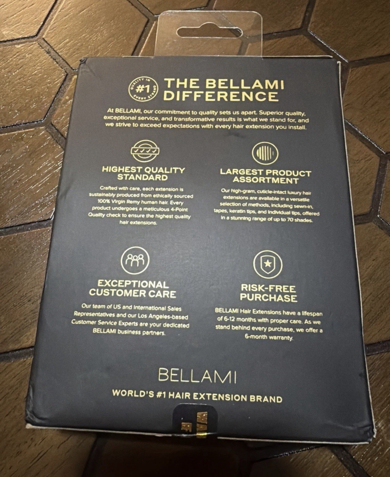 BELLAMI Flex Weft Hair Extension Platinum #88 24in 175g 772053