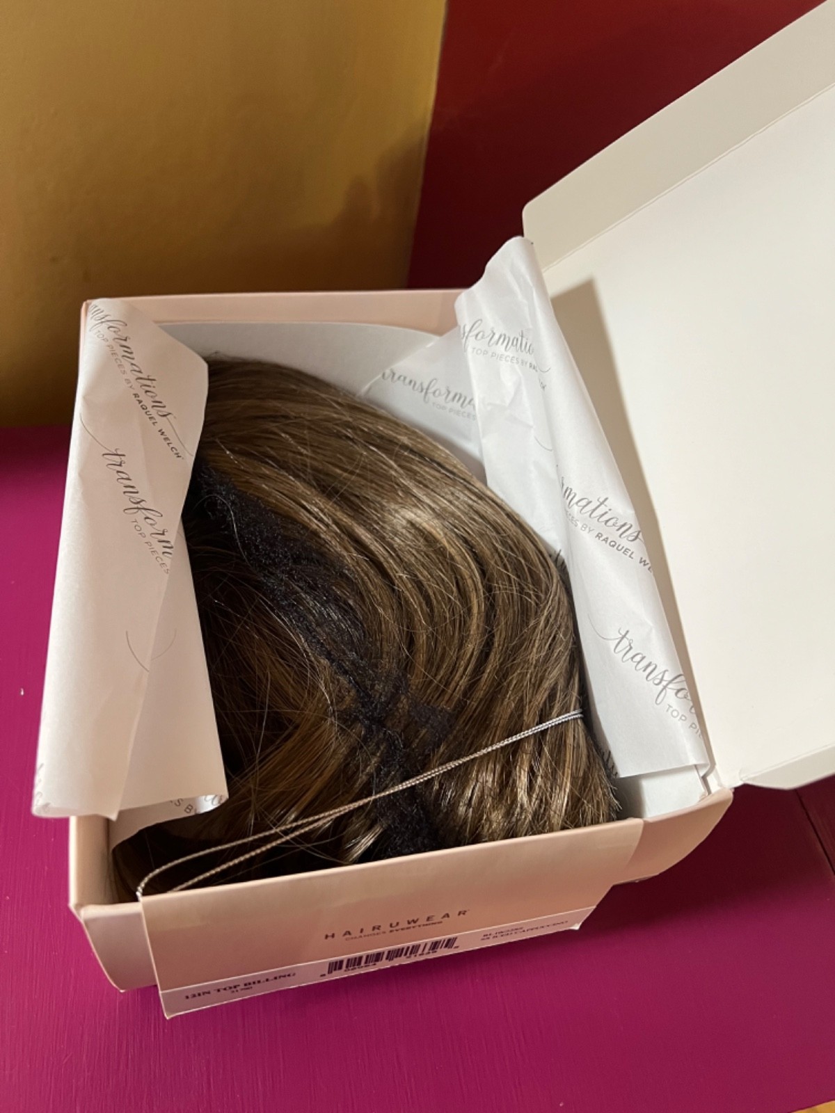 Raquel Welch top billing topper 12″ SS iced cappuchino NIB blonde 10/22SS