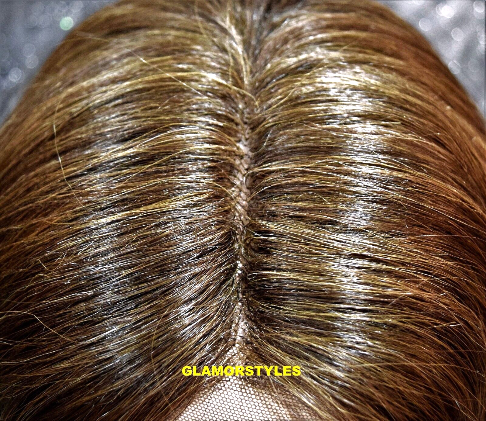 LACE FRONT FULL WIG LONG WAVY LAYERED BROWN GOLDEN BLONDE MIX HEAT OK NWT