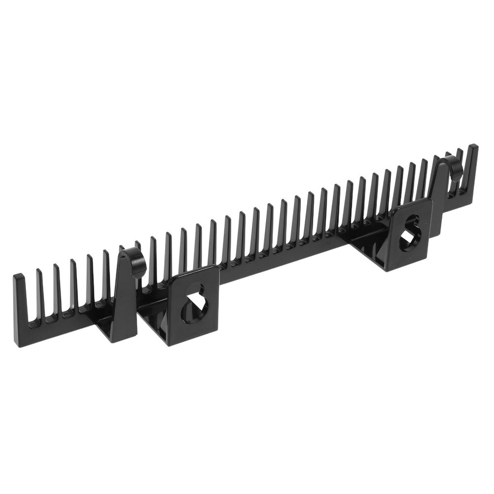 Hair Extension Display Rack: Comb Style Organizer With Suction Cup – No Punch