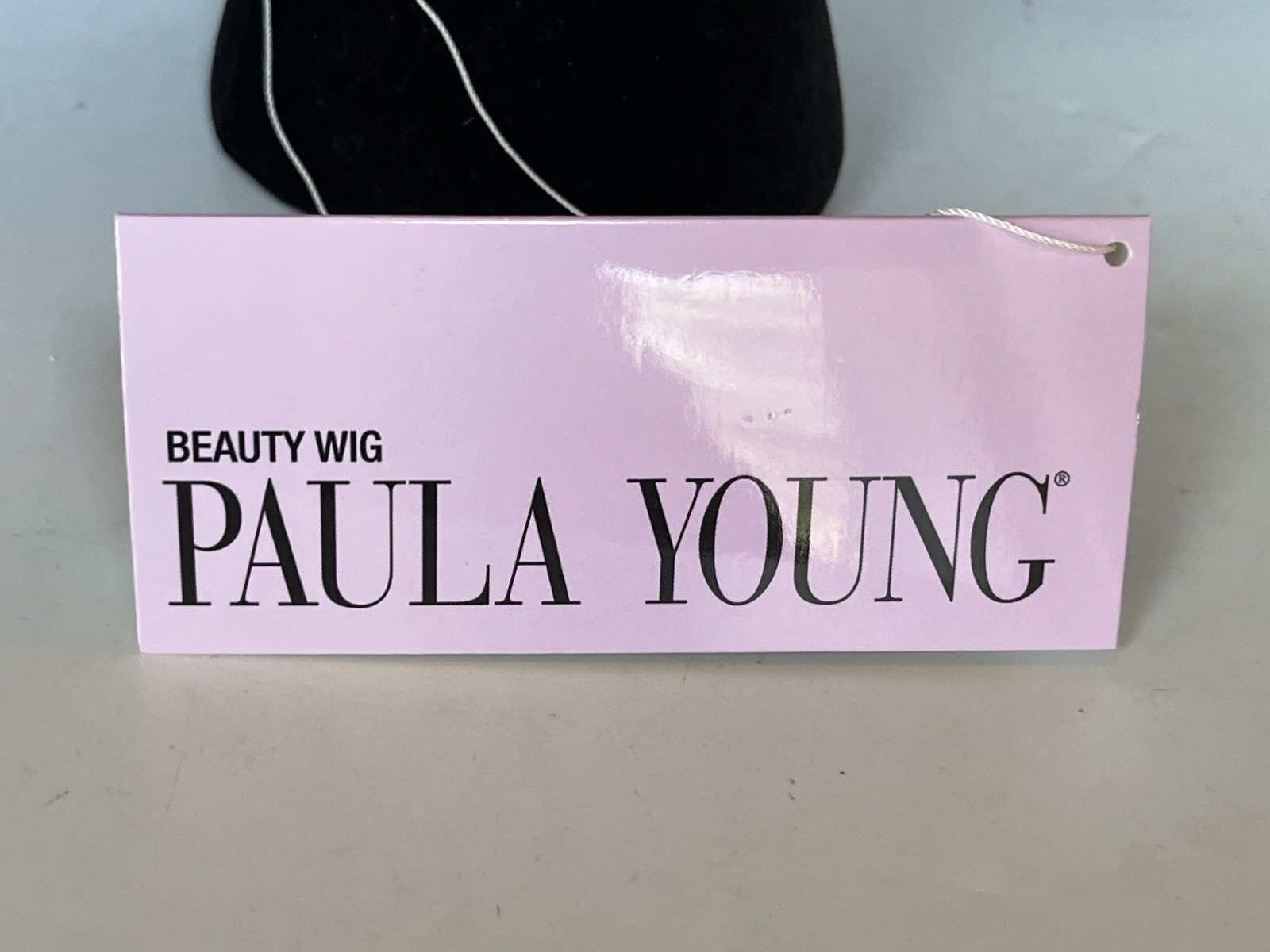 Paula Young Wig A1074 SAPPHIRE Color #44 Salt & Pepper Curly NEW IN BOX