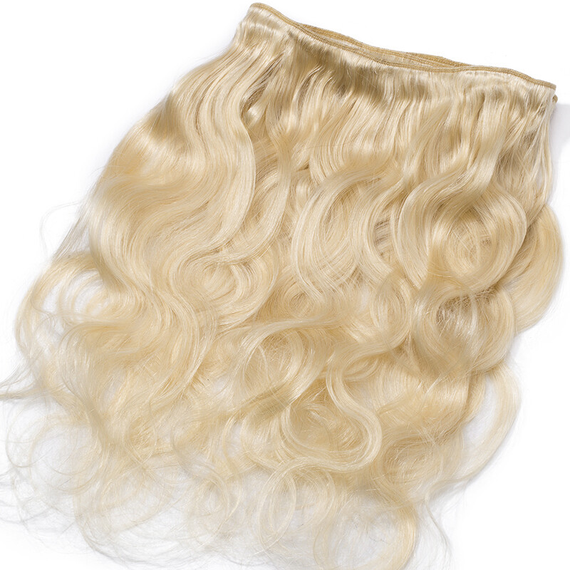 300G Brazilian Virgin 100% Remy Human Hair Body Wave Weave Extensions THICK