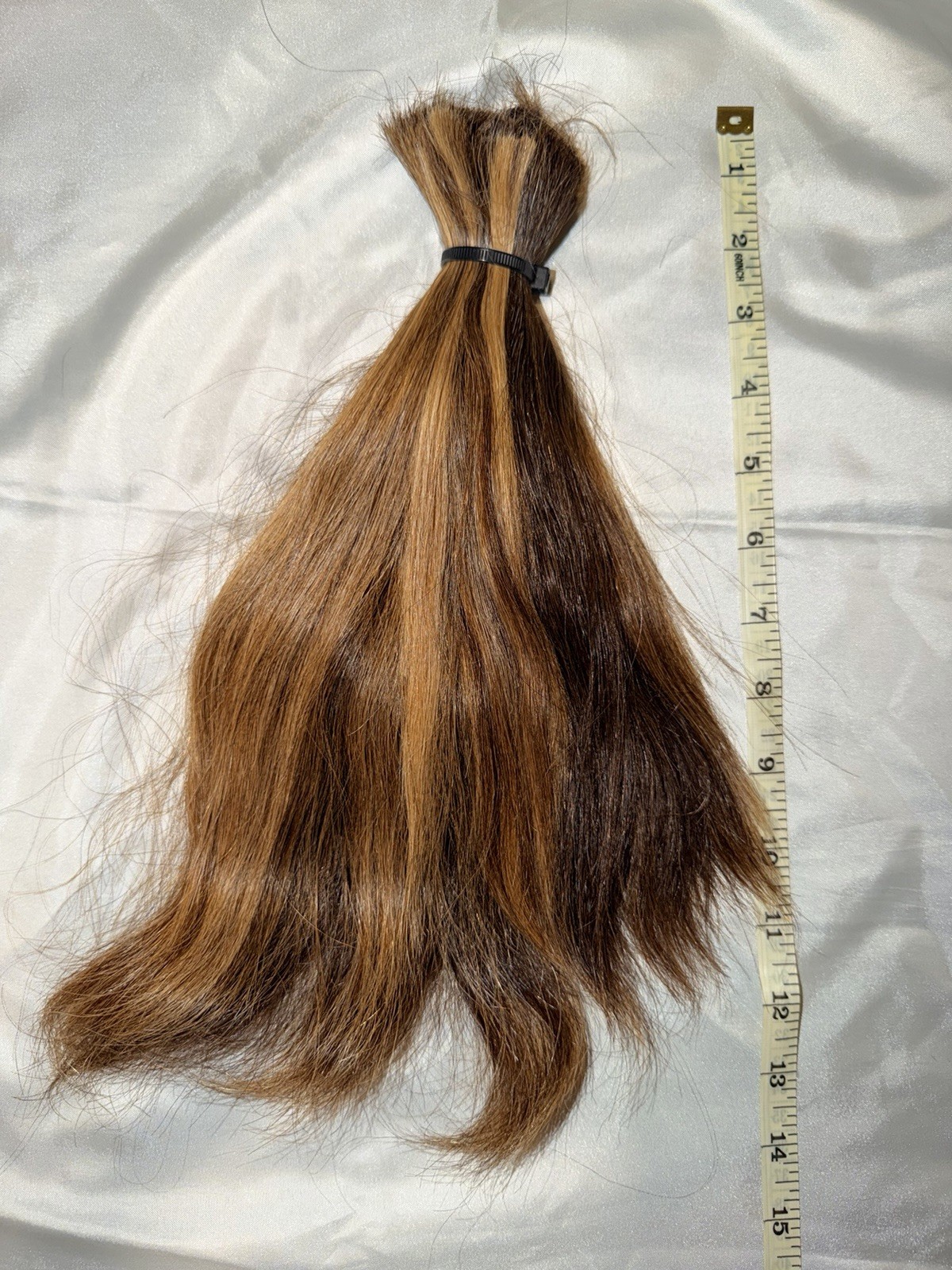 14Inch, 130g Beautiful Human Hair Cut Ponytail, Fresh From Salon Single Donor. 3